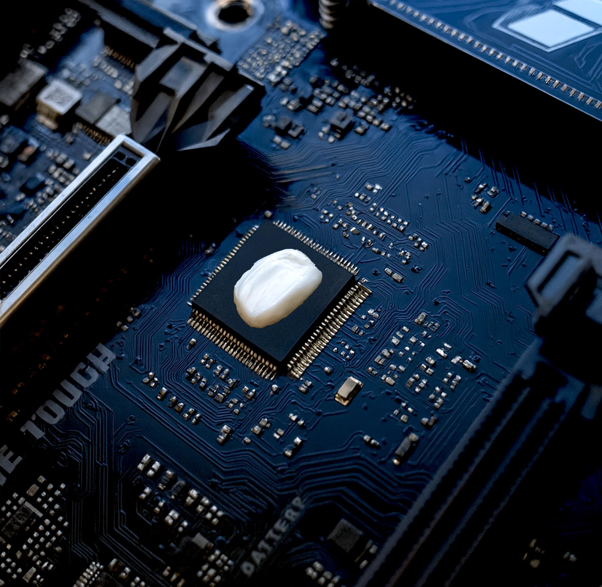 2 W/mK, colla termica per dissipatore di calore, liquido, 100 g, ideale per dissipatore di calore, LED, RAM, GPU e elettronica di potenza, silicone con componenti in alluminio