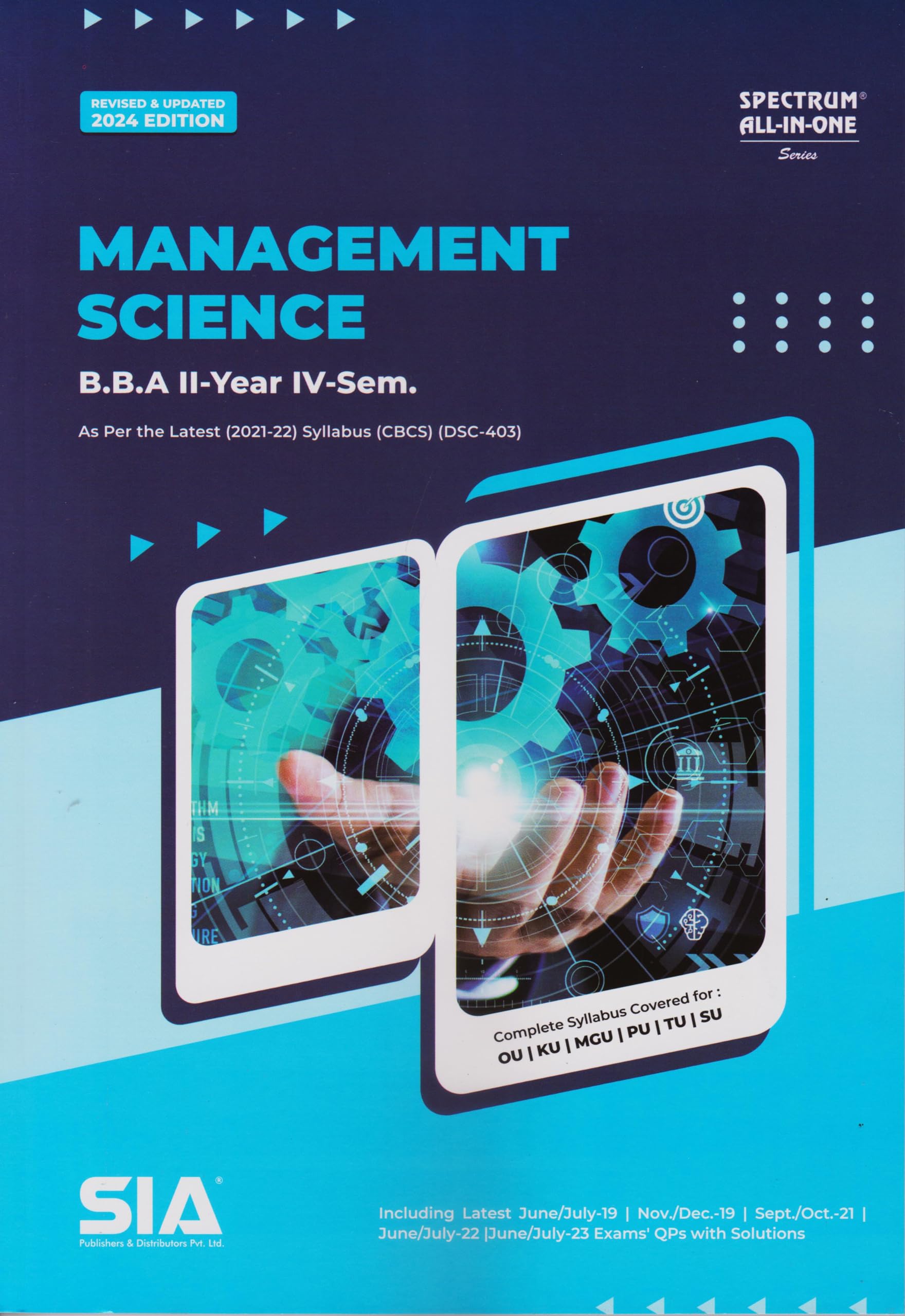 BBA II-Year IV-Sem Management Science Revised & Updated 2025 Edition