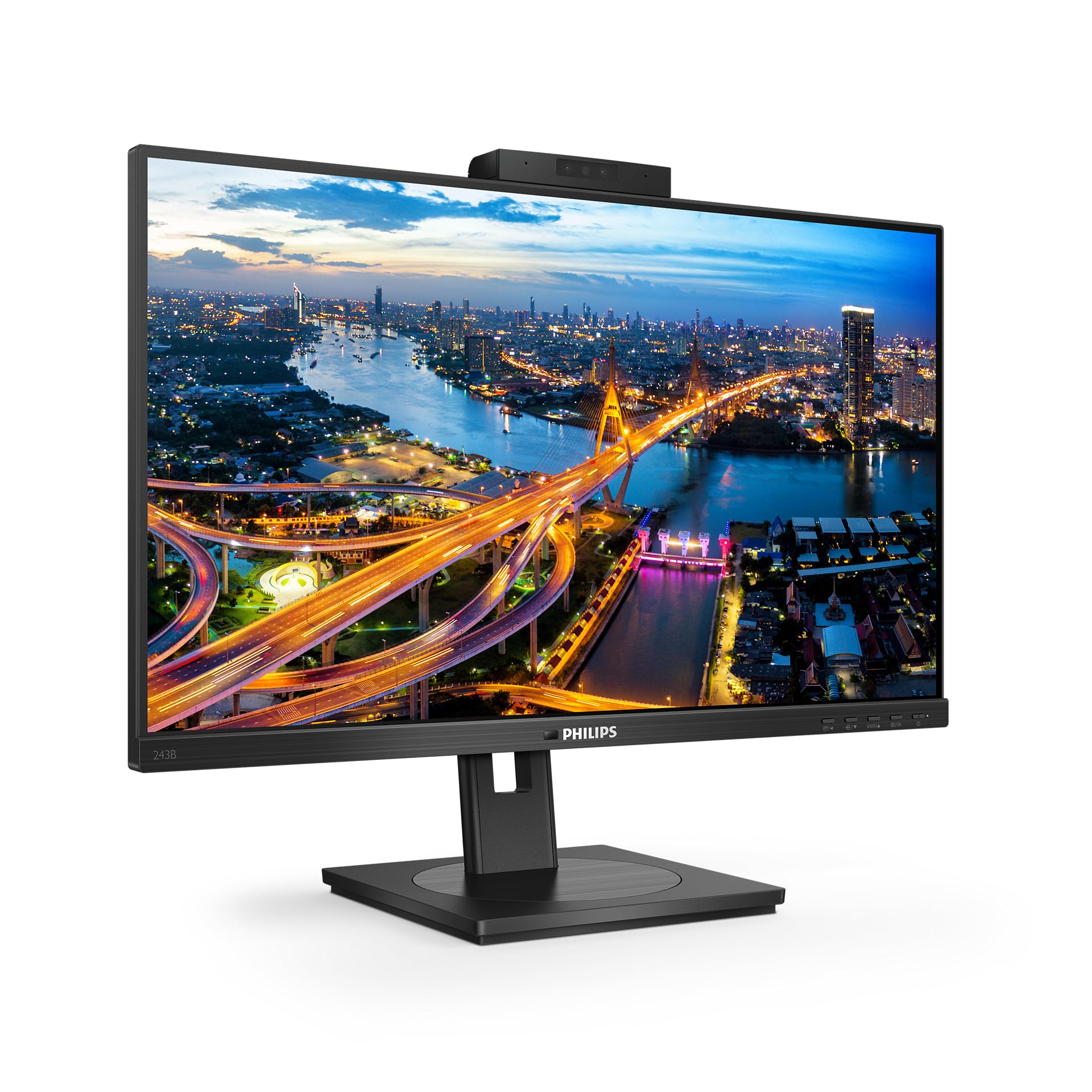 Philips 243B1jh 60.5 Cm (23.8Inch ) Full Hd Wled Lcd Monitor - 16:9 - Black 8712581771096