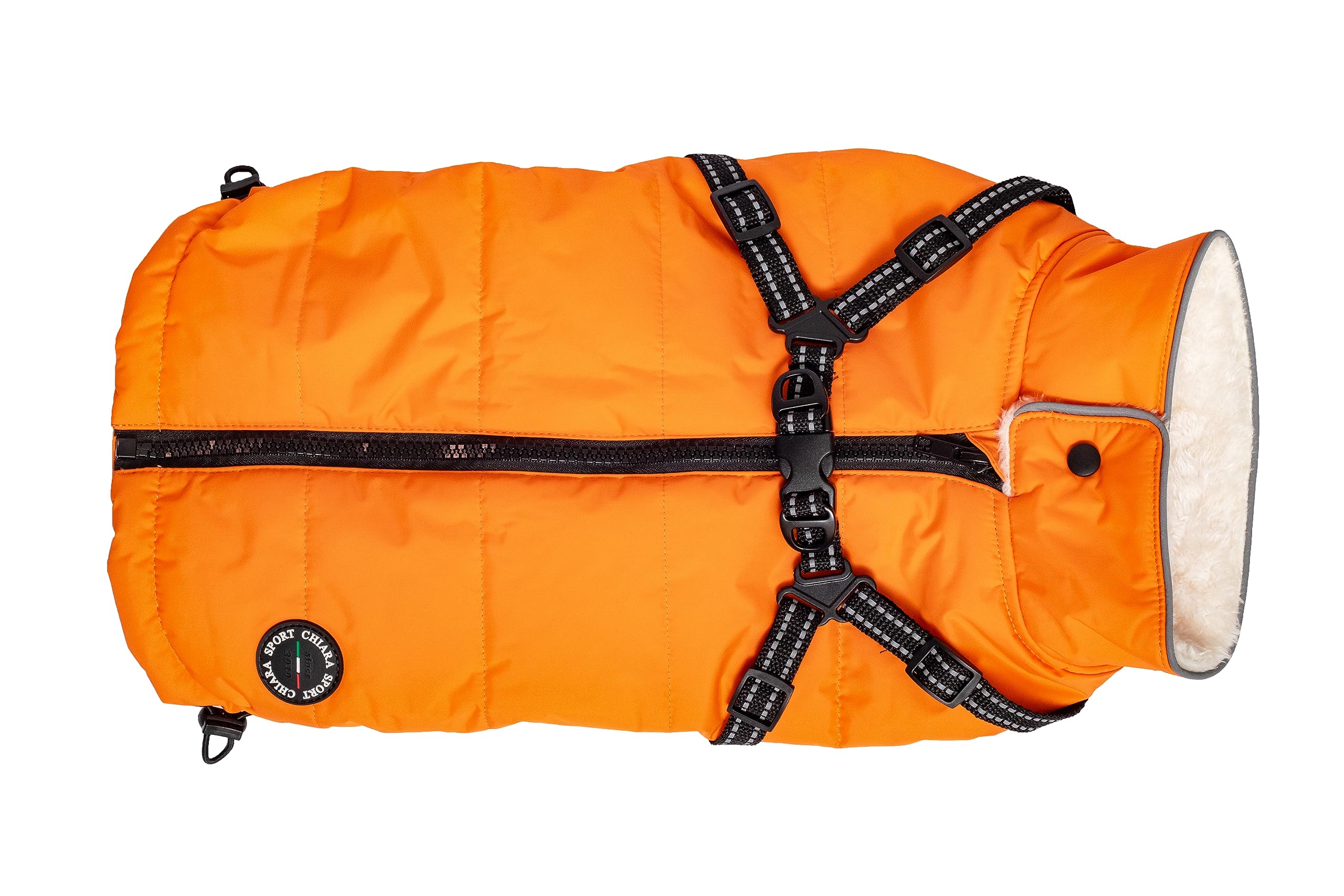 CHIARA Jacket with Harness, Nick, Orange, XL - Image 2
