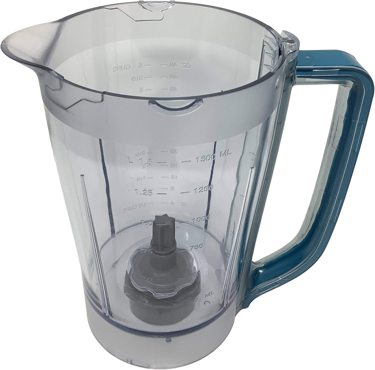 Replacement 48oz Pitcher Bowl for Ninja BL205 BL206 BL207 BL250 Kitchen System Pulse Blender, Teal