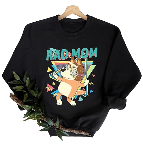 Rad Mom Sweatshirt - Mother Sweatshirt - Mom Birthday Gift - Mom Sweatshirt - Happy Mothers Day Gift - Christmas Gift - Rad Dad - Couple Sweatshirt