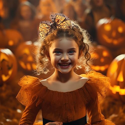Miniatura 4 de Amazer Diademas de Halloween para mujeres y niñas, diadema de Halloween, disfraz de fiesta de cosplay