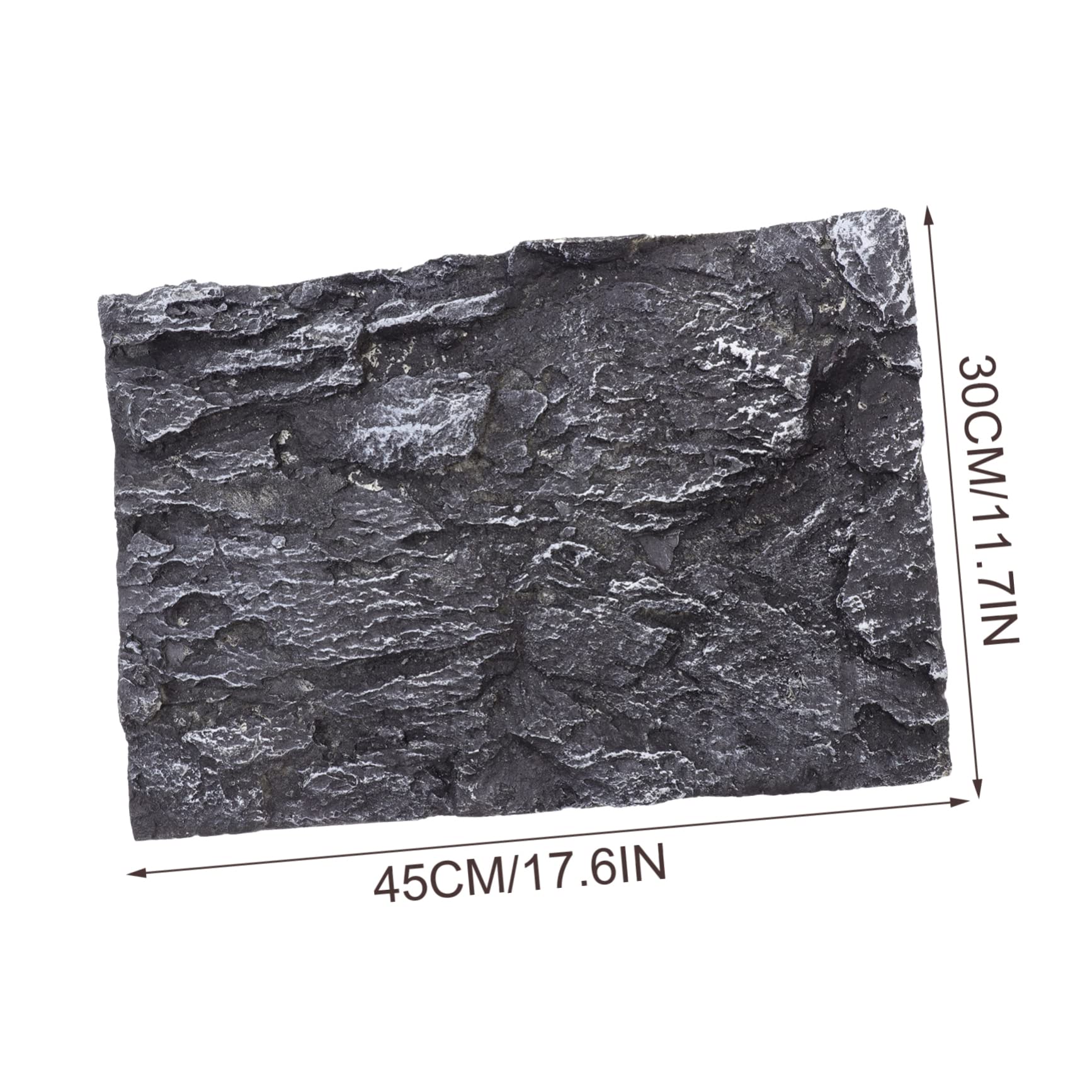 Toddmomy Reptile Tank Background Natural Look Decorative Backdrop for Aquariums Fish Tanks and Reptile Habitats Lightweight Easy to Use Landscape Board