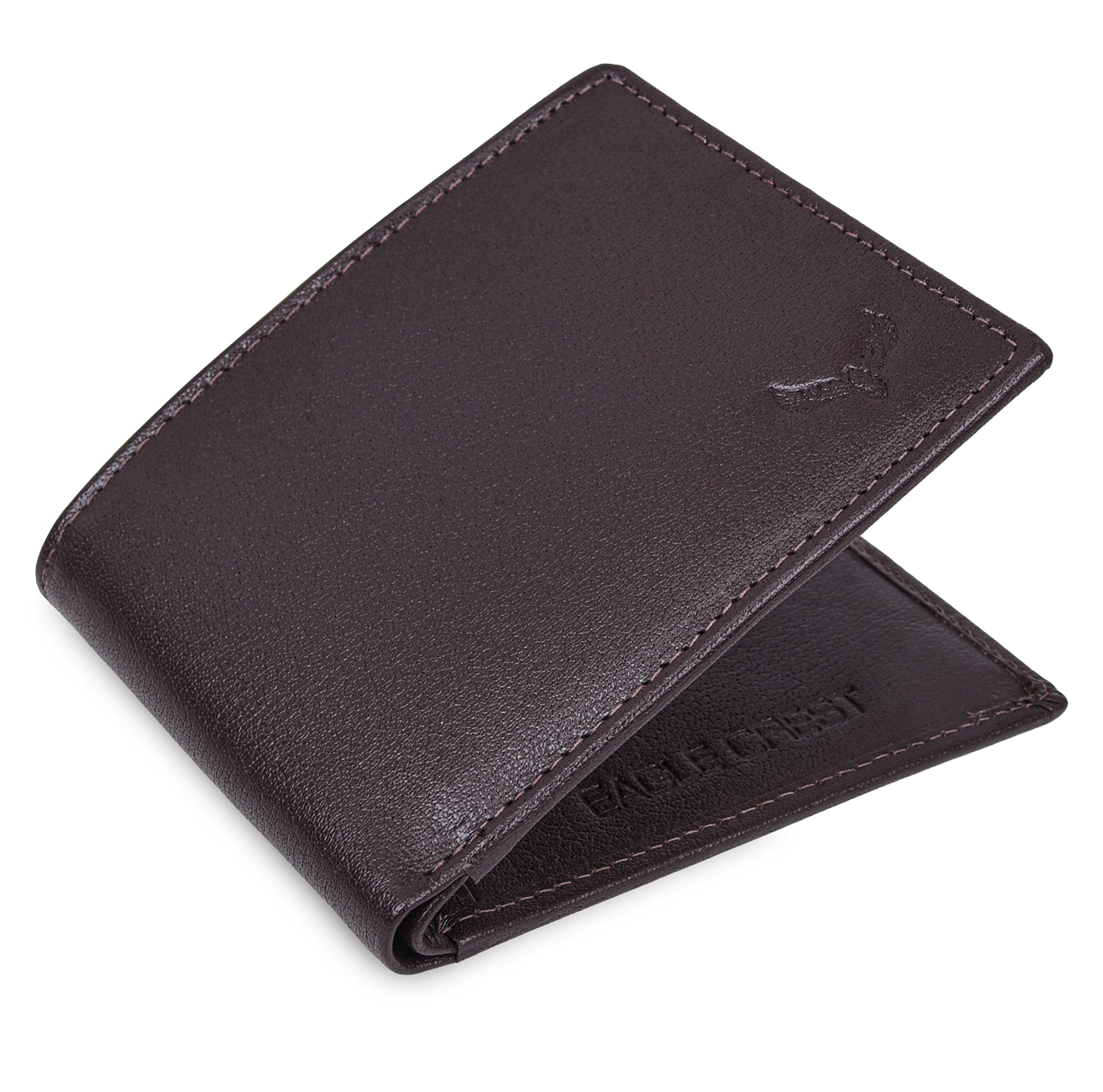 Eagle Crest Clark Brown Leather Wallet for Men
