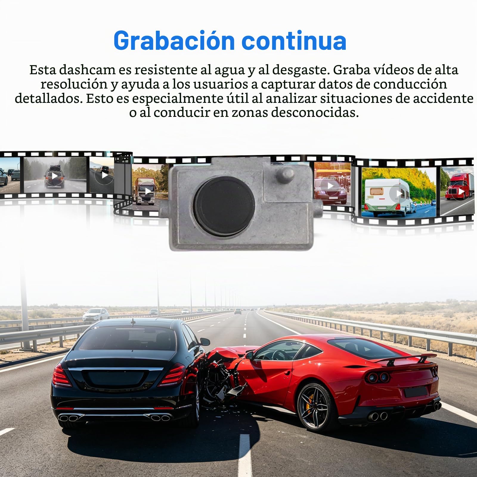 Cámara de salpicadero para parte delantera, 12 V para coche, grabadora GPS para BYD Song PLUS DM-I Seal Act 3 Atto 3 para Tang para Han para Qin HCHQ-3776940 EL-3776900 EQEB-3776900 Cámara de