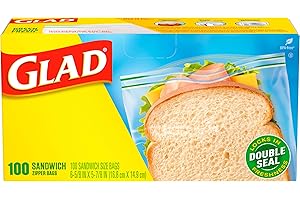 Glad Sealable Sandwich Storage Bags (100 ct.)