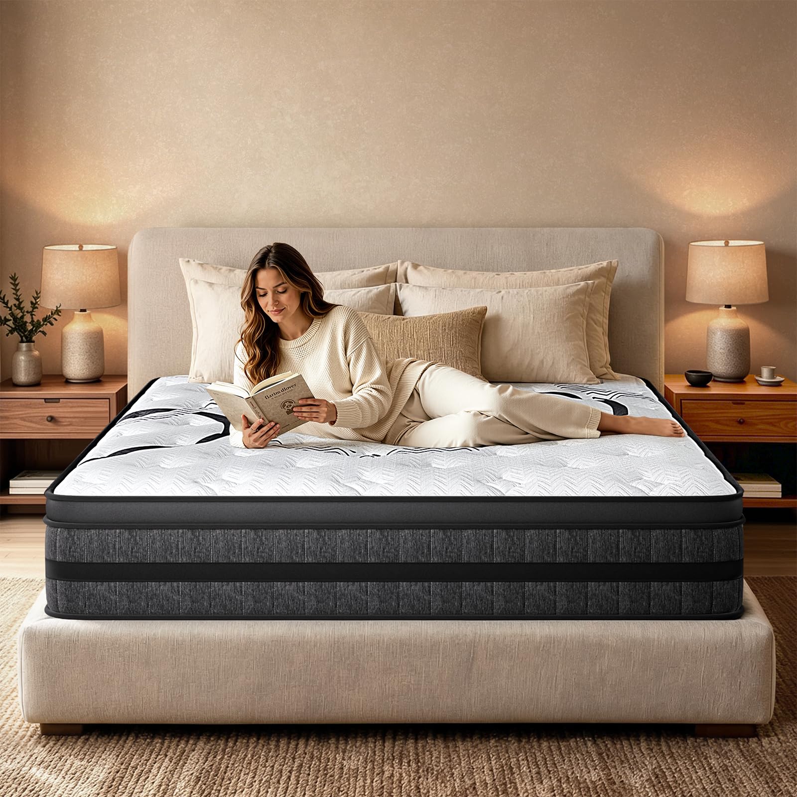 Luxysea King Size Mattress 14 Inch