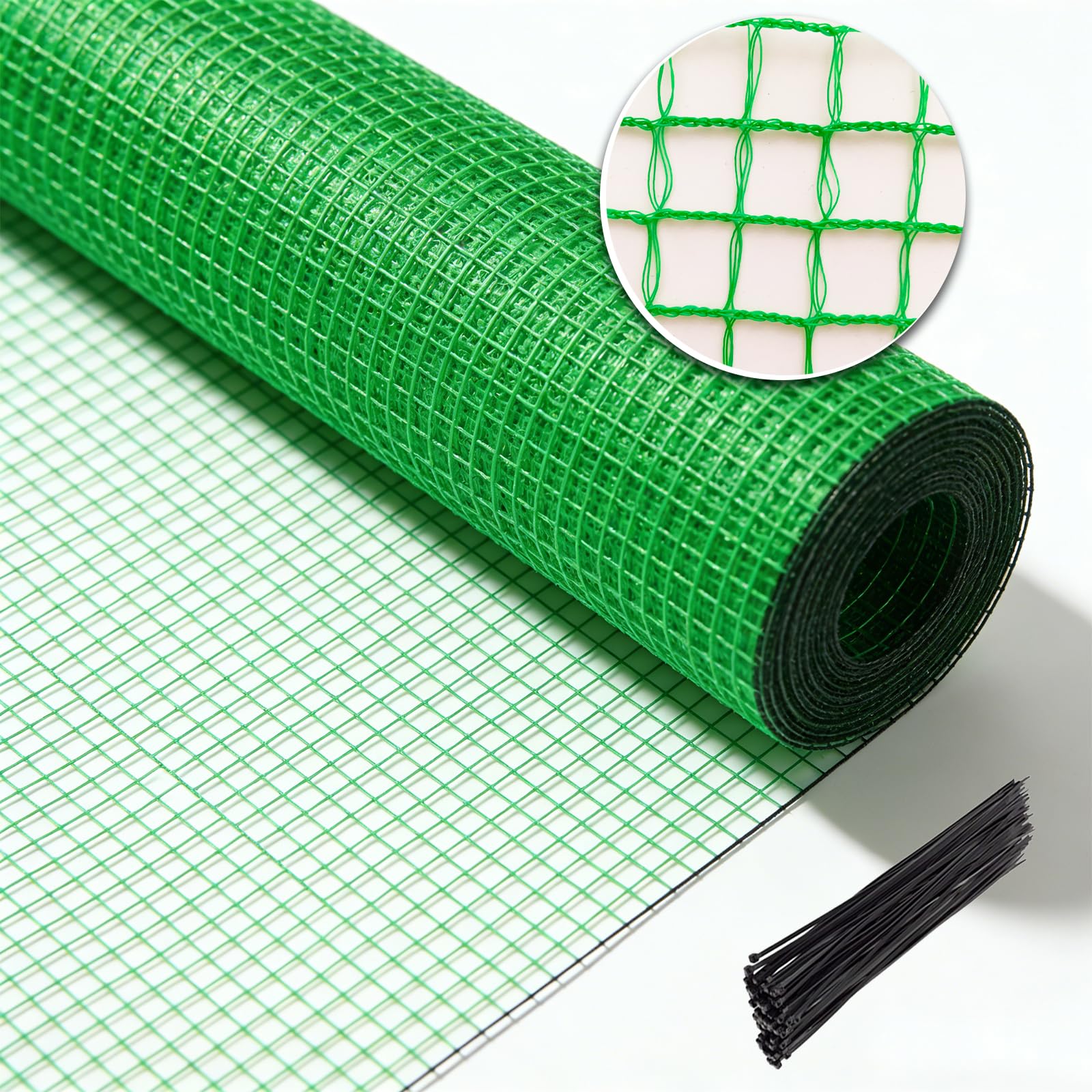 HORTIFAN Temporary Fence Plastic Mesh Fencing