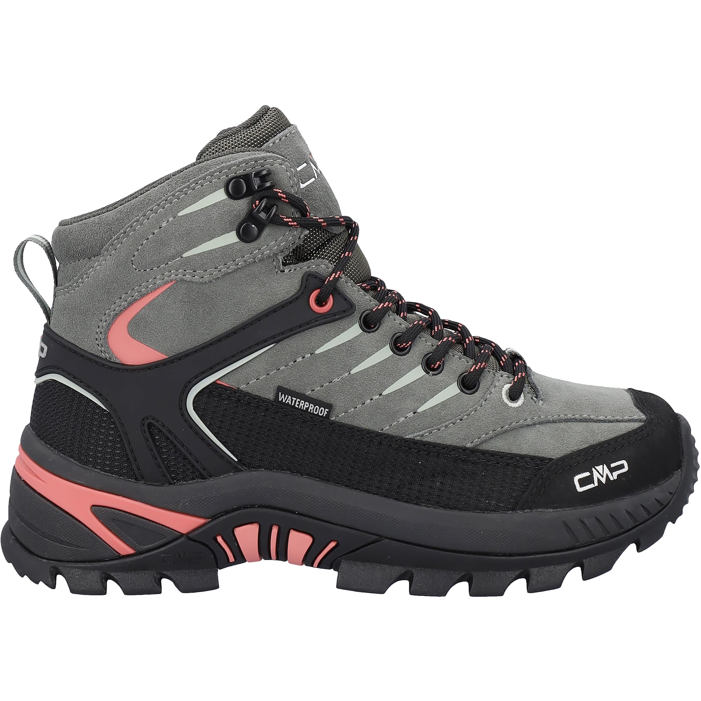 CMP Donna Rigel 2.0 Mid WP Scarpe, Avocado-Coral, 37