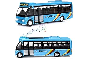 Exquisite Blue Bus Toy: A Delight for Children