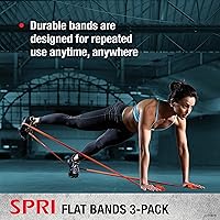 Vista 4 de SPRI Flat Bands 3-Pack