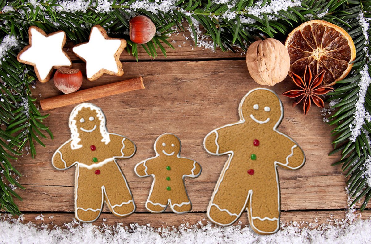 Set 3 Formine Biscotti Pan Di Zenzero In Acciaio Inox - Uomo, Donna, Bambino