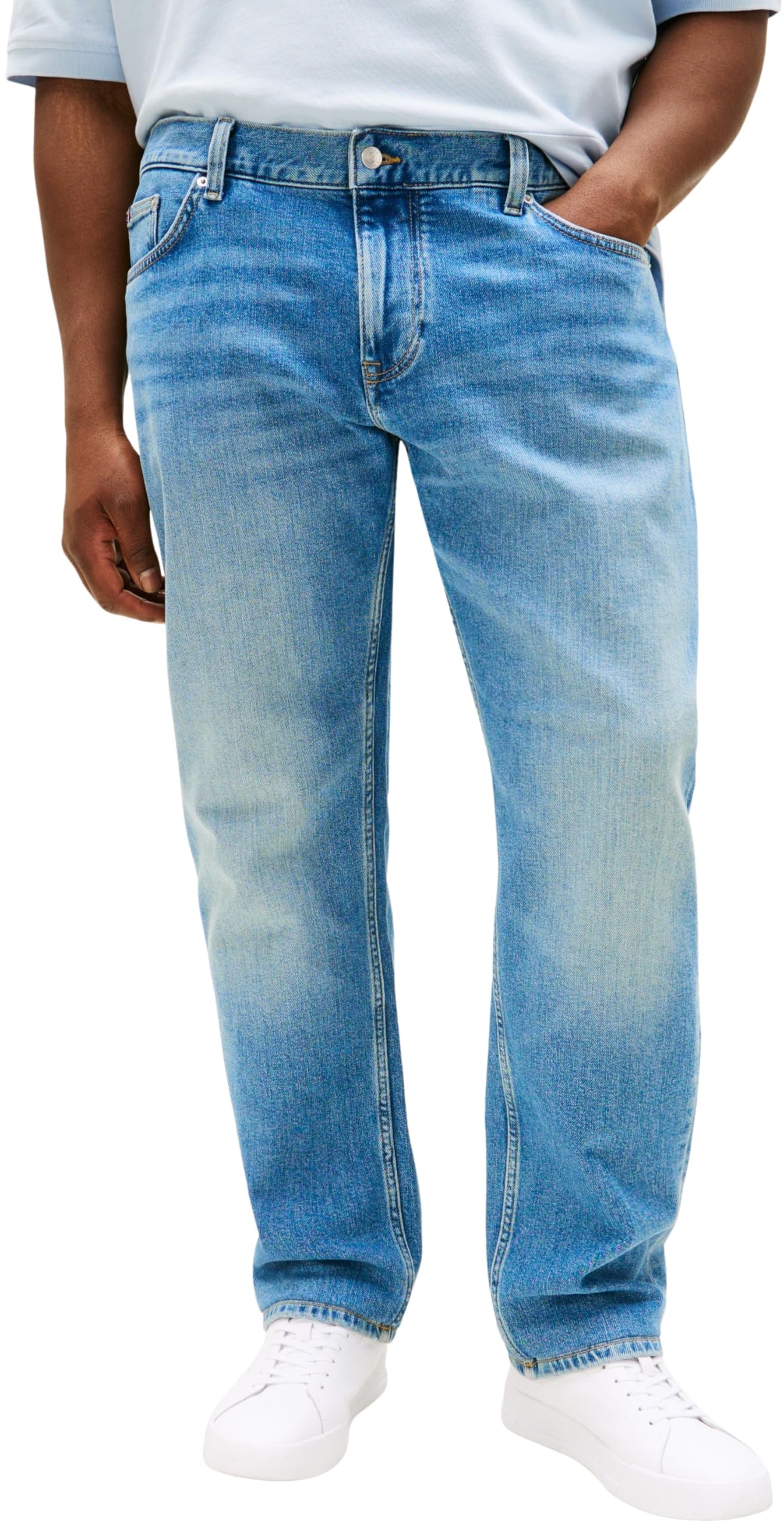 Tommy Hilfiger Herren Jeans Hose Madison Mid Rise