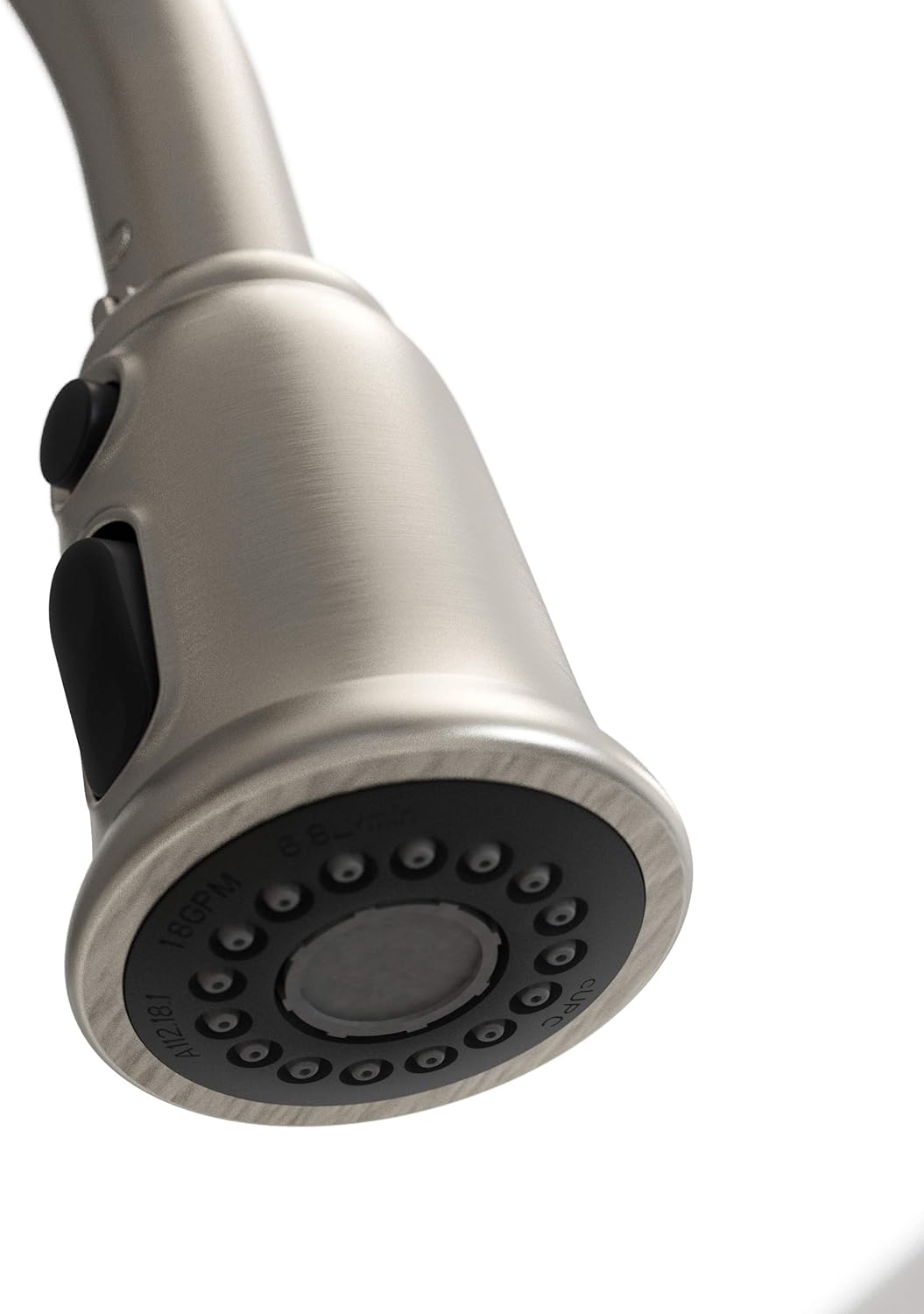 Best Deal 🛒 Belanger EBE78WBN2 Non-Metallic Two-Handle Pull-Down Sprayer Kitchen Faucet, Brushed Nickel 50% Off Discount Belanger EBE78WBN2 Non-Metallic Two-Handle Pull-Down Sprayer Kitchen Faucet, Brushed Nickel