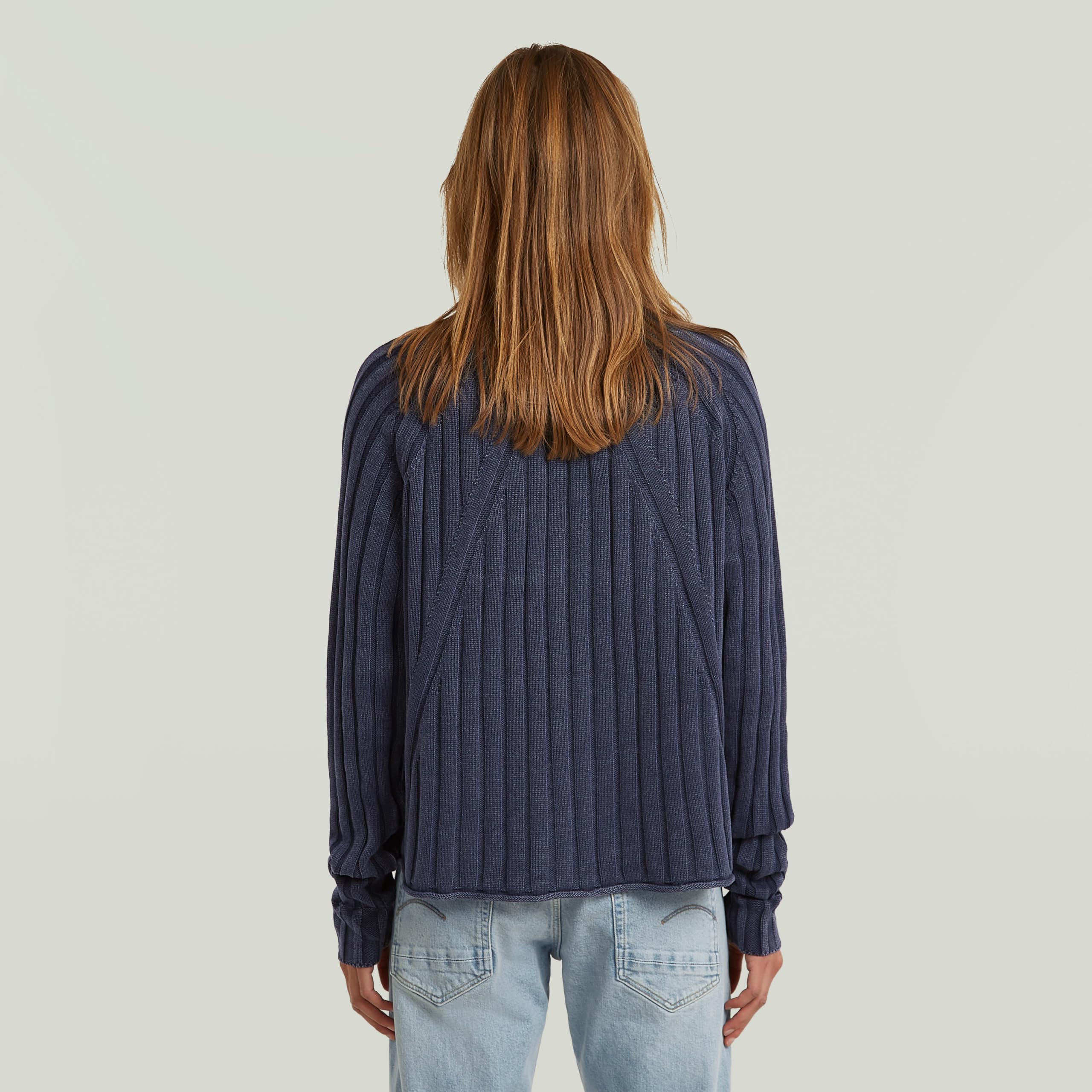 G-Star Damen Washed Loose Turtle Knit Wmn Sweater