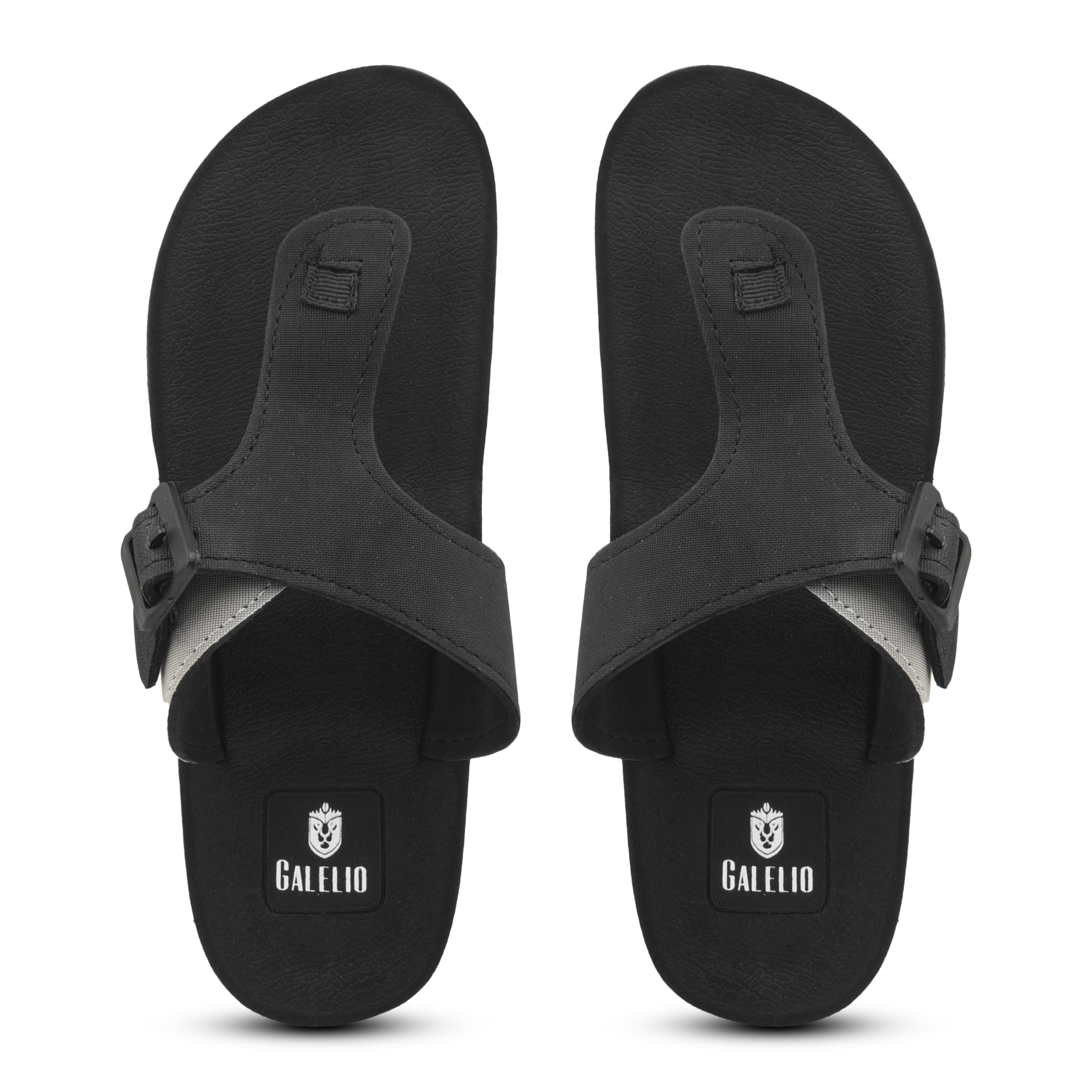 GALELIO Mens Gf 244 Comfortable and Stylish Sandal (Black 7 UK Size) |258 (B0C89K9BSZ) Amazon Price History, Amazon Price Tracker