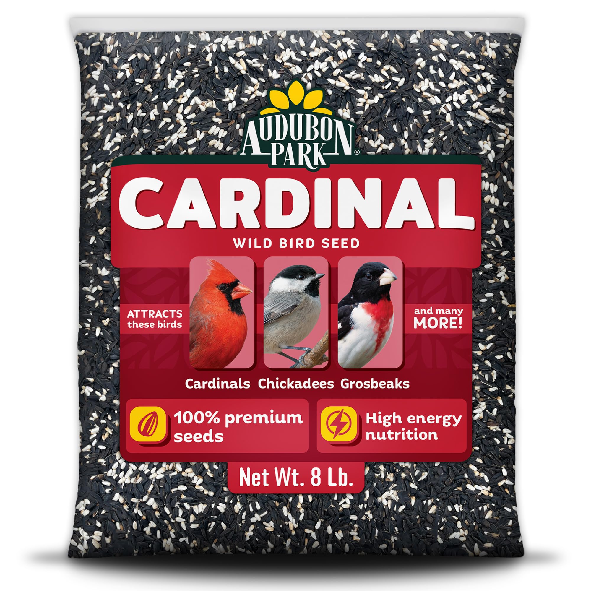 Audubon Park Cardinal Wild Bird Seed 8-pound bag