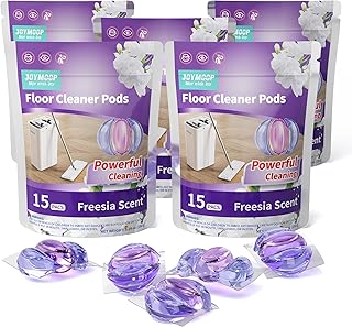 JOYMOOP Floor Cleaner for Mopping, 75 PCS Mopping Solution, Hardwood Floor Cleaner, Works Perfectly with Mop Bucket