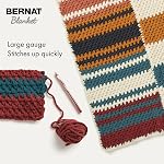 Bernat Blanket Harvest Yarn - 3 Pack of 150g/5.3oz - Polyester - 6 Super Bulky - 108 Yards - Knitting/Crochet