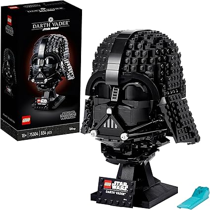 LEGO Star Wars Casco di Darth Vader, Modellino da Costruire Fai da Te in Mattoncini per Adulti e Fan di Guerre Stellari, Idee Regalo per Uomo, Donna, Lui o Lei, Gadget da Collezione 75304