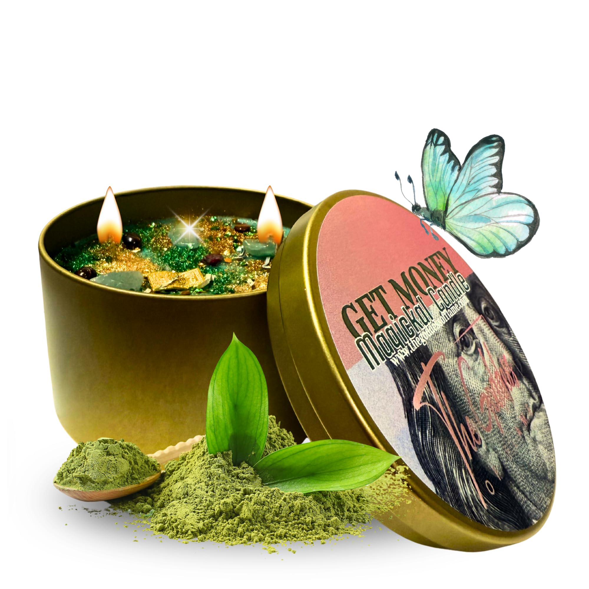 Amazon.com: Money Candle | Get Money Spell Candle | Soy Candles for Home  scented | Green Candle | Use in Rituals Relating to Wealth, Financial  Security, Prosperity & Abundance | Wiccan, Pagan,