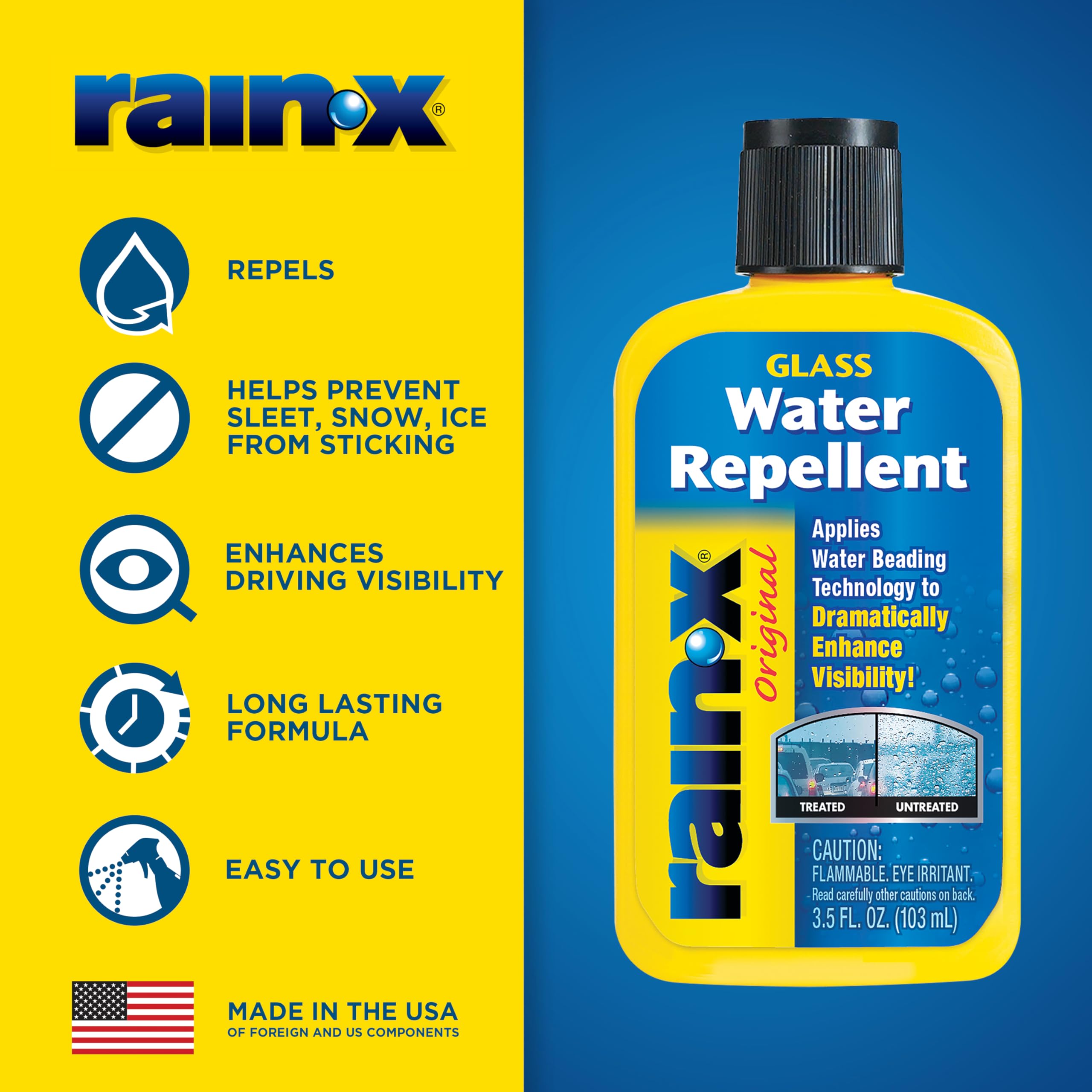 Rain-X 800002242 Original Glass Treatment - 3.5 oz.