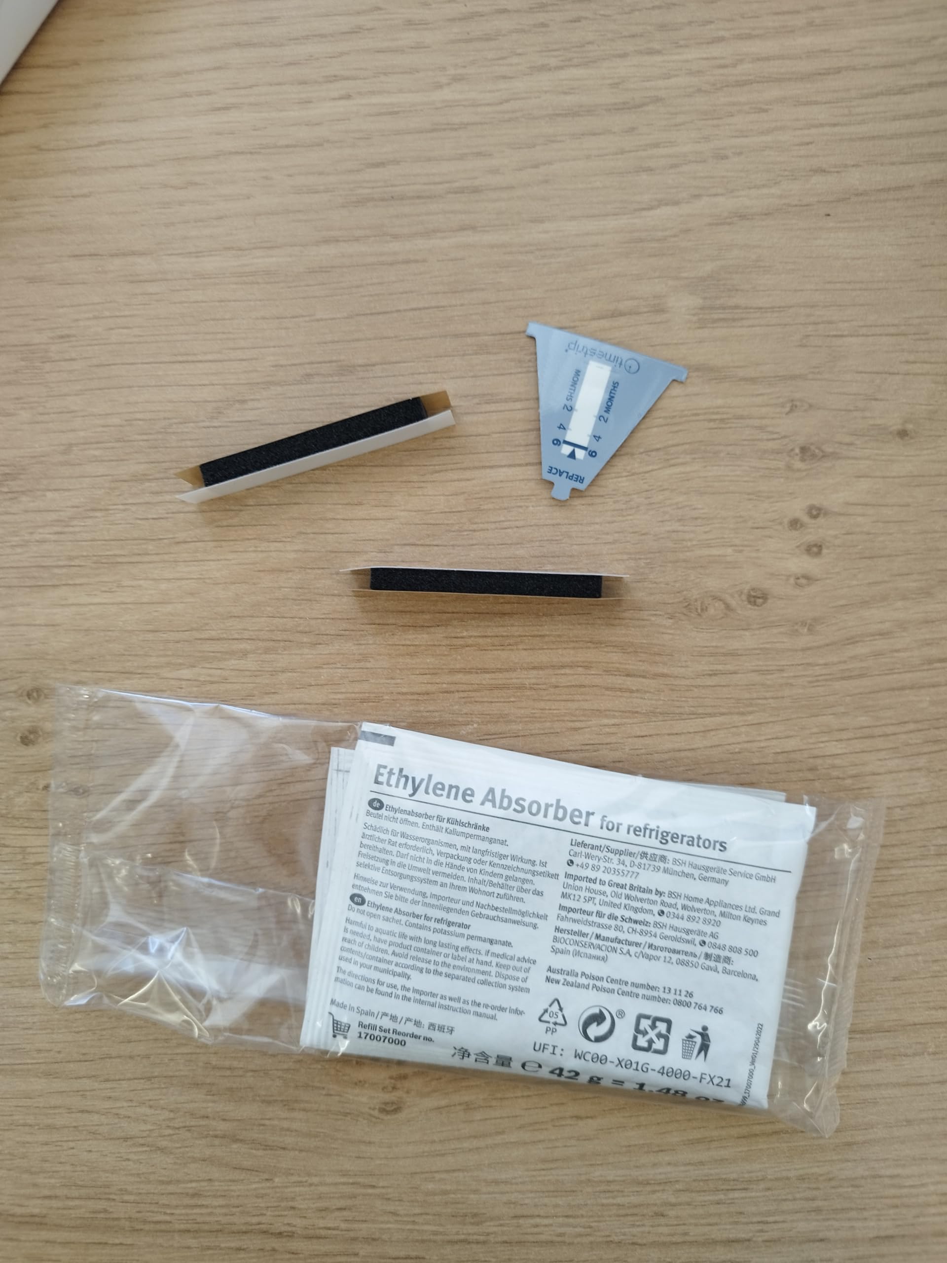 Kit de recharge Fresh Protect absorbeur d'éthylène pour réfrigérateurs Fresh Protect