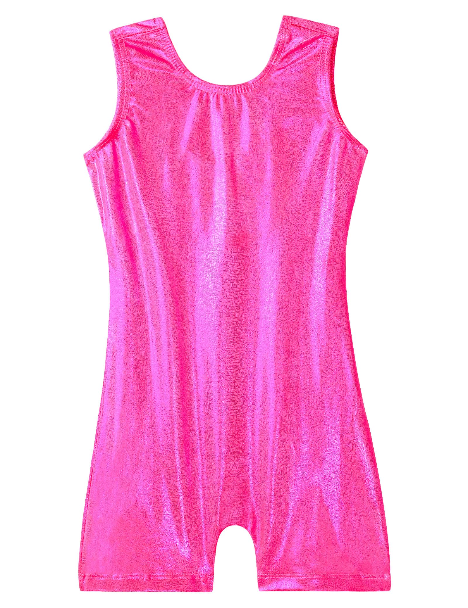 Domusgo Gymnastics Leotards for Girls Sparkly One Piece Biketard Size 1-10Y