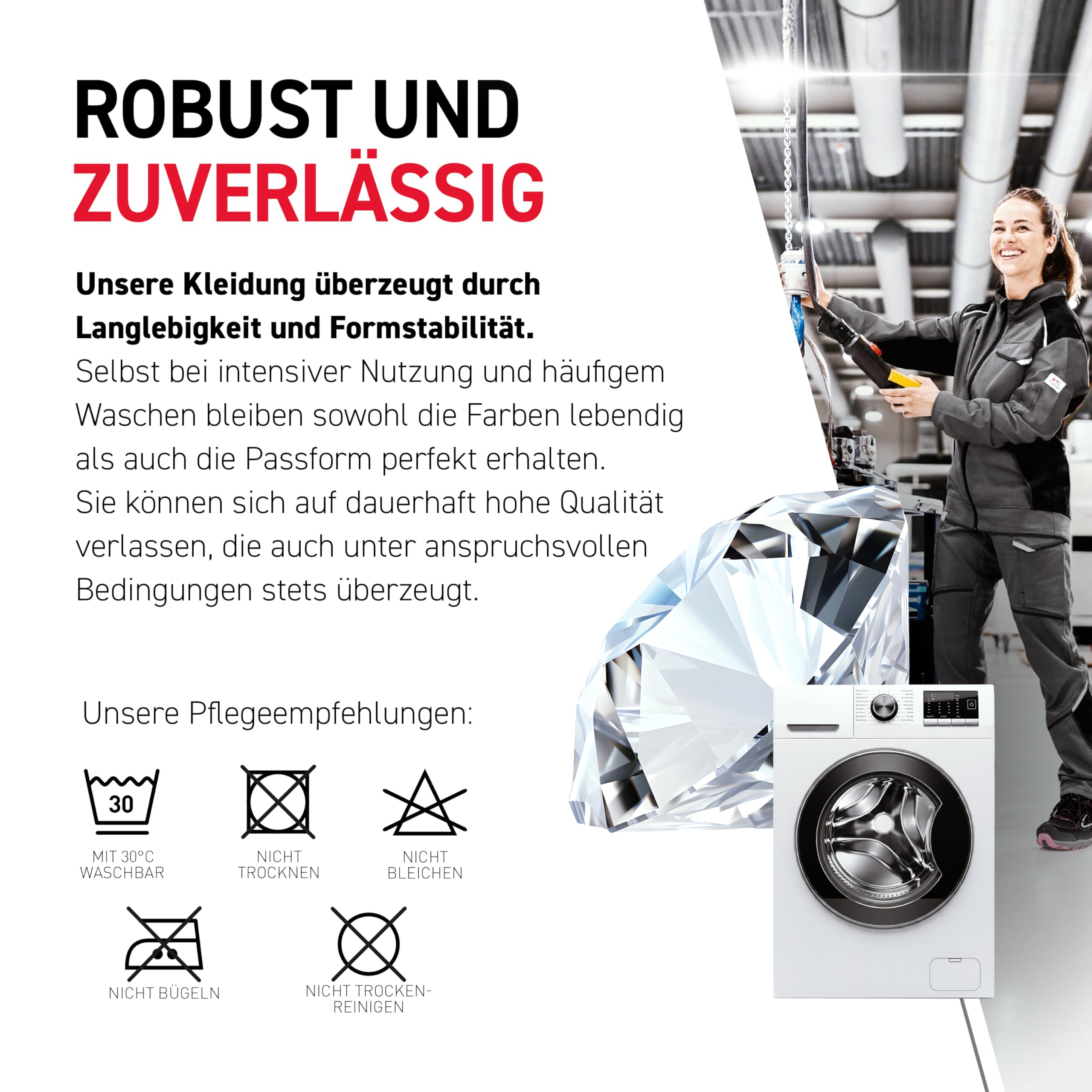 KÜBLER Workwear Unisex Jacke Classiq Organiq Größe 127.0 cm anthrazit (1er Pack)