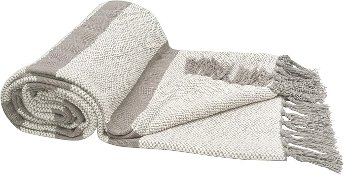 carol & frank Chandler Boulder Throw 50x60 inches Grey