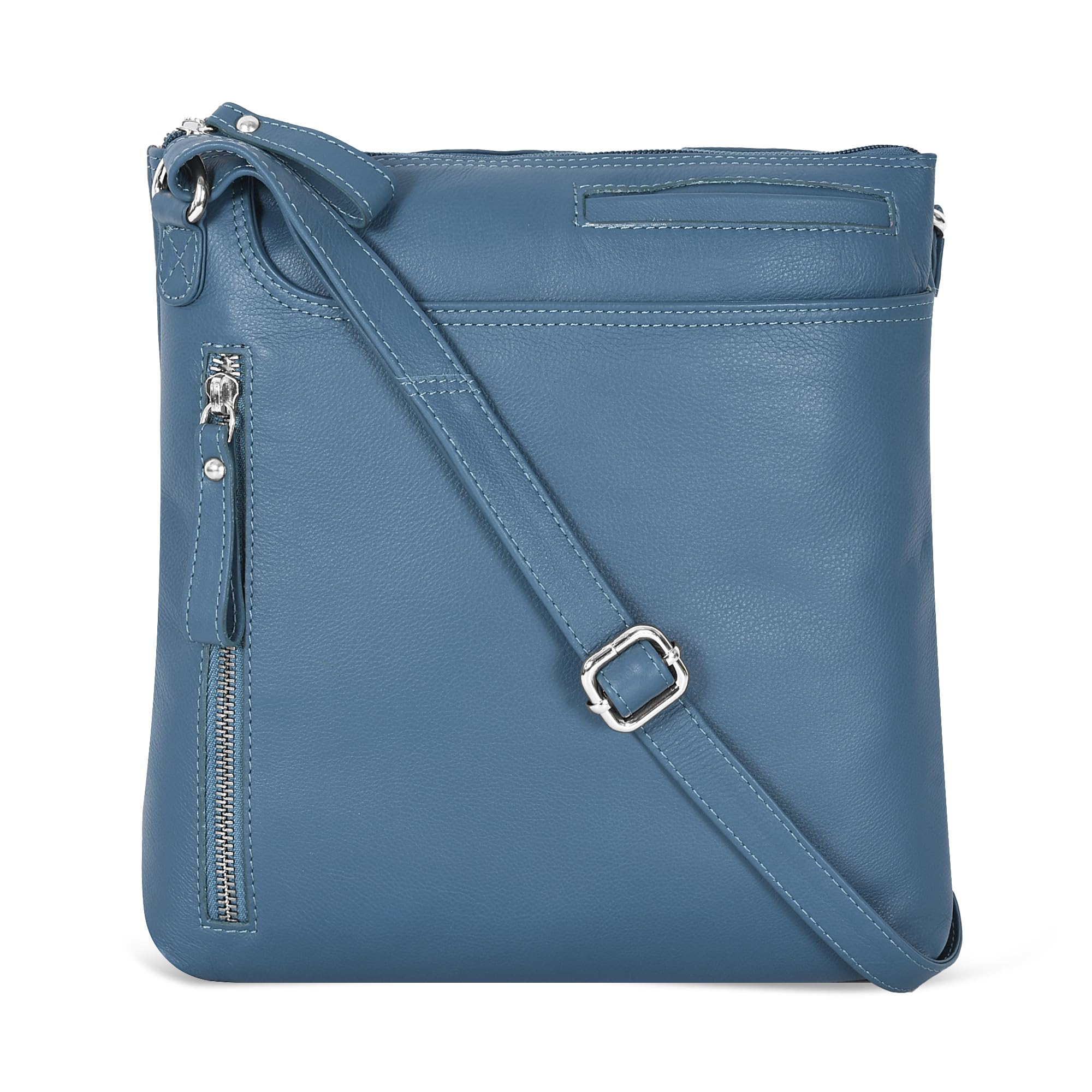 Leather Crossbody Bags for Women - Ladies Sling Handbags - Medium Cross body Purses Handbags - Purses For Women