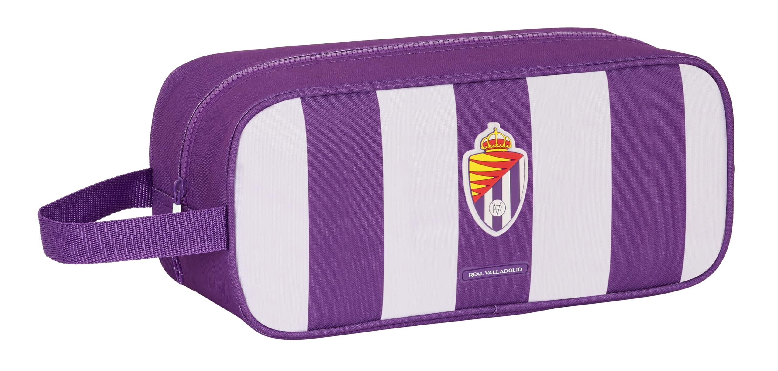 Safta Real Valladolid, Medium Shoe Box, Multipurpose, Pencil Case, Sport, Extracurricular Football, Comfortable and Versatile