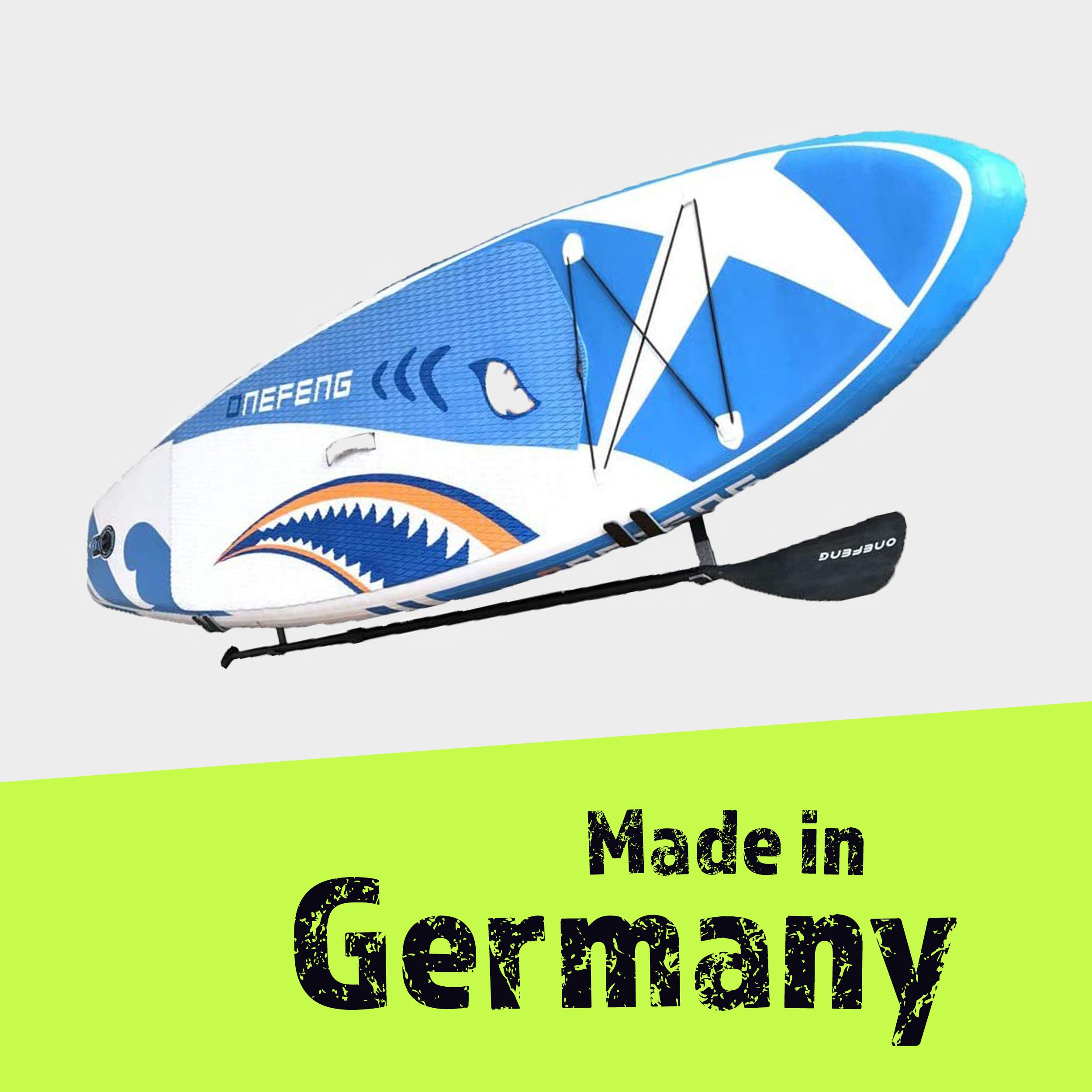SUP-RACKy Supporto da Parete per SUP Stand Up Paddleboard Montaggio a Soffitto Staffa a Muro Tavola da Surf Longboard