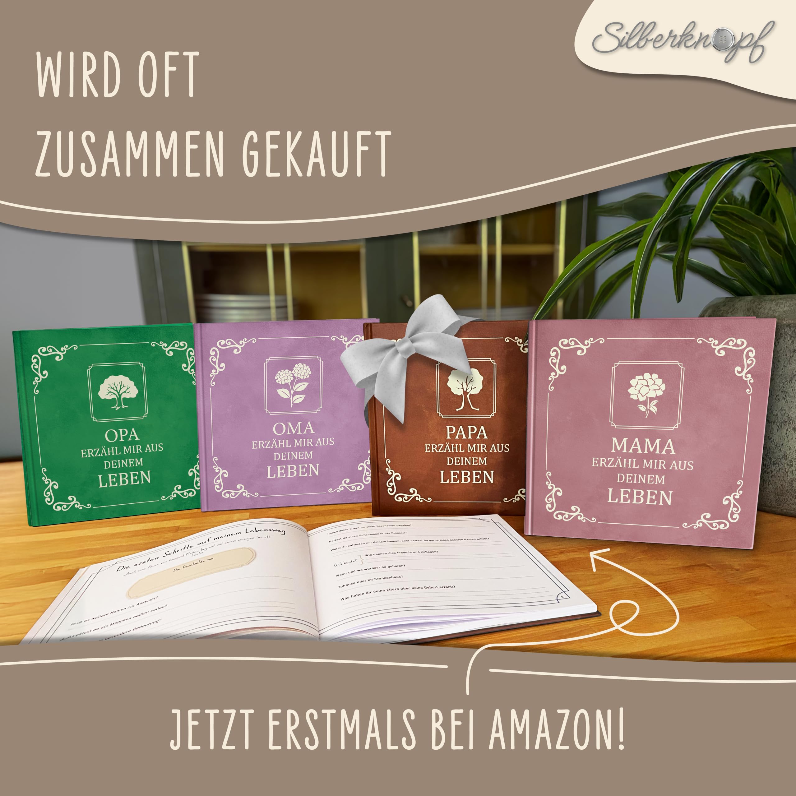 Opa erzähl mal | Erinnerungsbuch zum Ausfüllen | Das besondere Opa Geschenk zum Geburtstag und Weihnachten | Opa erzähl mir deine Geschichte - die einzigartige Geschenkidee für Opa