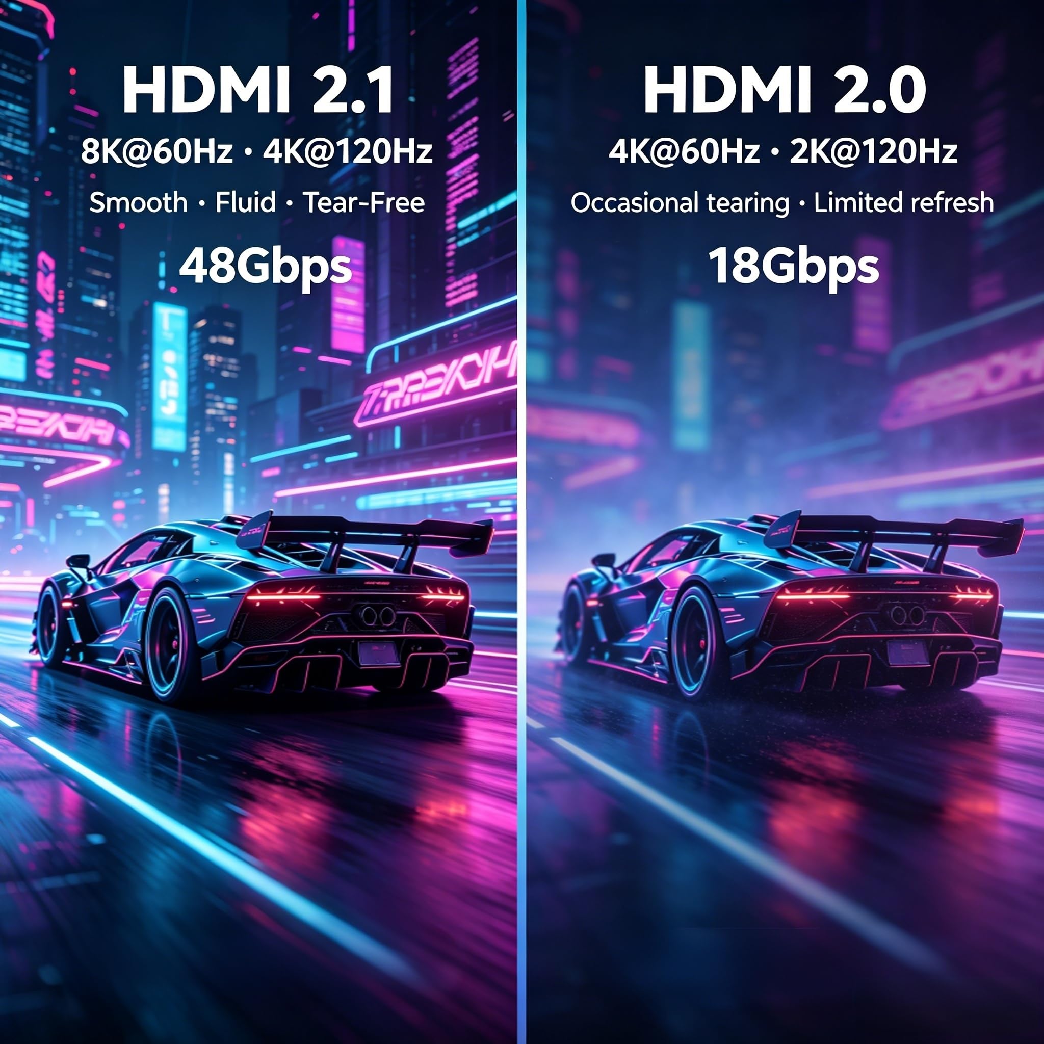 Cavo HDMI 2.1 8K da 0,9 m (confezione da 20), cavo HDMI ad altissima velocità certificato da 48 Gbps, 10K 8K a 60Hz, 4K a 120Hz, HDCP 2.2 e 2.3 eARC HDR 10 Dolby DTS: X, compatibile con PS5/Blu-ray