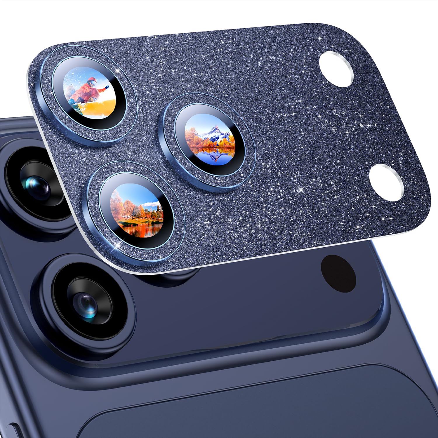 Uyiton for iPhone 17 Pro Camera Lens Protector - Metal Camera Protector