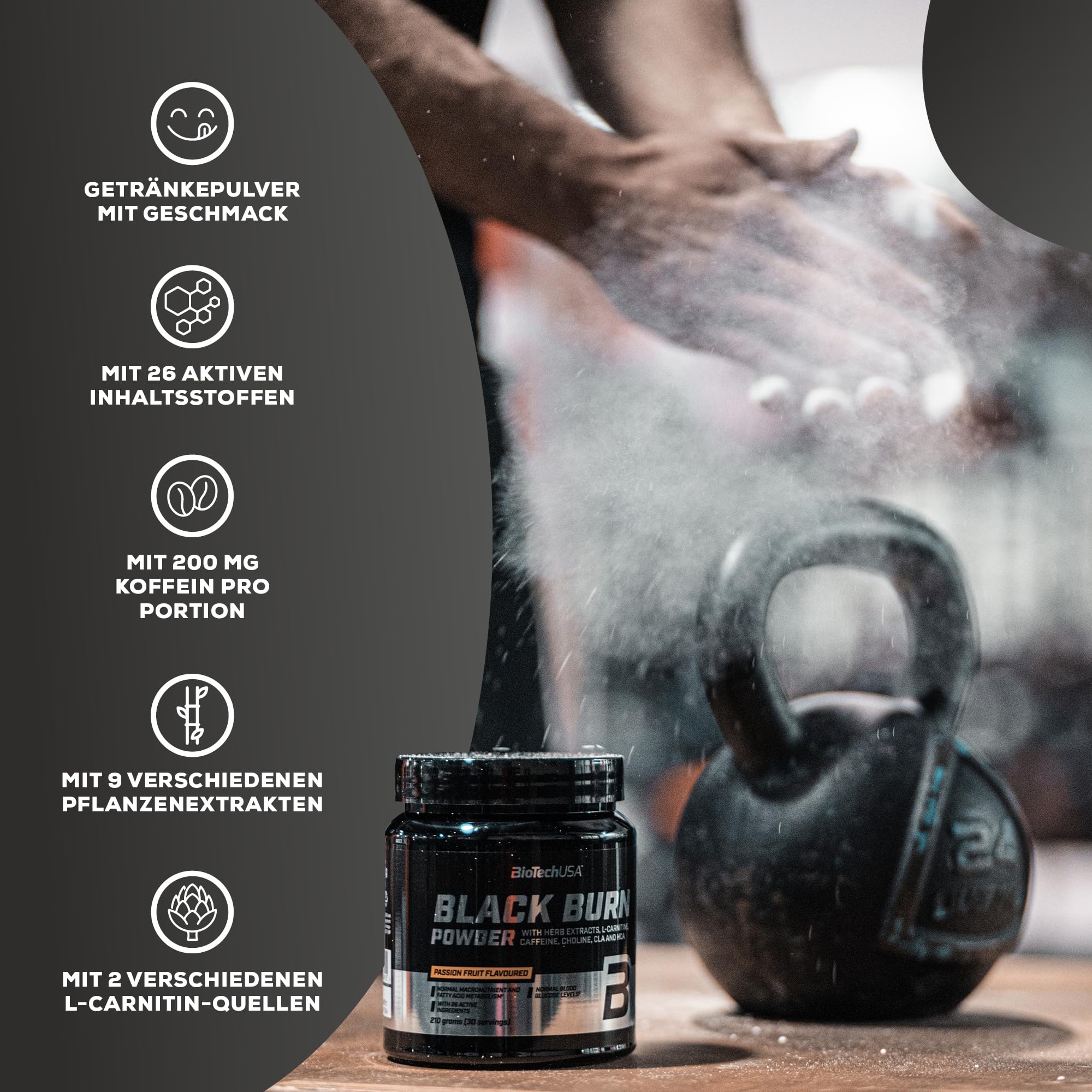 BioTechUSA Black Burn | Fortgeschrittene thermogene Formel