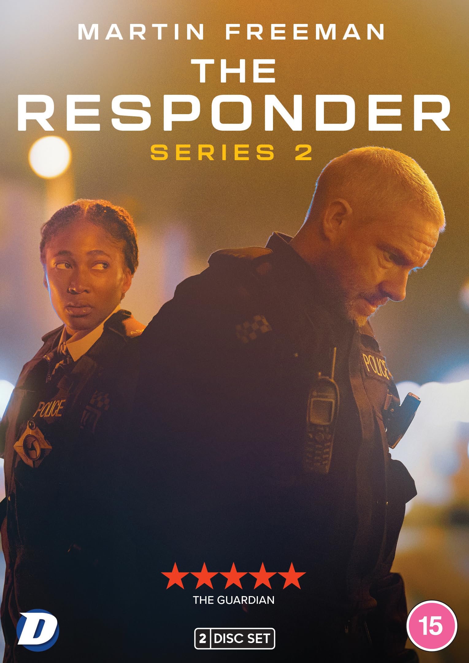 The Responder: Series 2 DVD (2024) Martin Freeman cert 15 2 discs Amazing Value