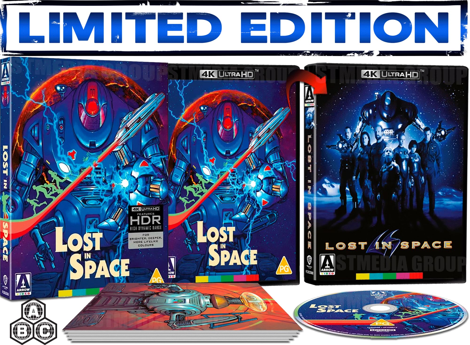 Lost in Space (Limited Edition, Reversible cover) [4K Ultra HD] [Region Free]