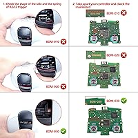 Vista 2 de eXtremeRate Juego completo de carcasa de conejo de Pascua con cubierta de panel táctil, carcasa decorativa de repuesto personalizado, placas