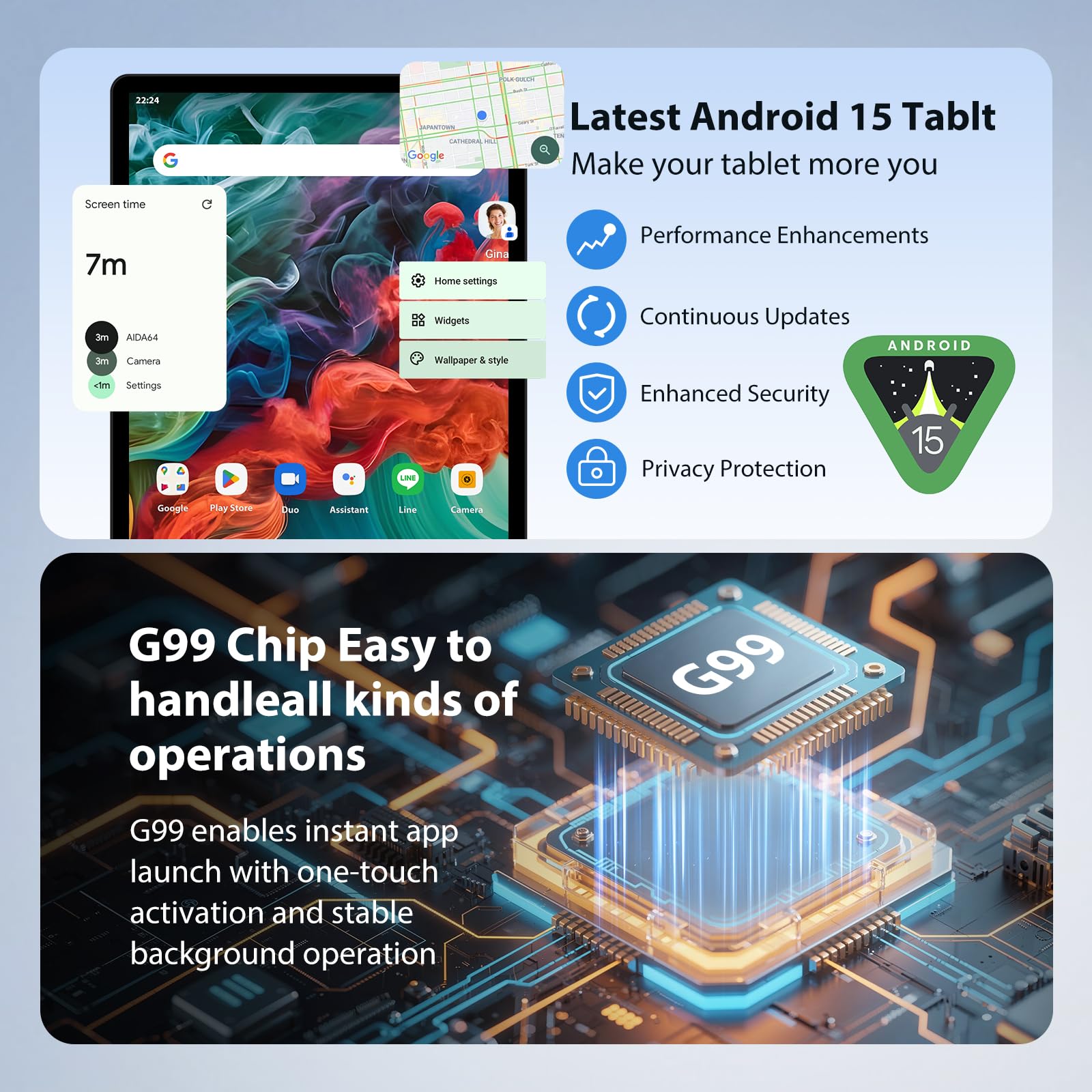 LEVIRTU Tablet 13 Pollici Android 15 con Octa-Core 2.2GHz/36GB RAM+512GB ROM(TF 2TB) Dual SIM 4G LTE+5G WiFi, 11580mAh/18W PD/2944x1840 FHD/Widevine L1/13MP/BT5.0/GPS, Con Tastiera/Mouse/Grigio