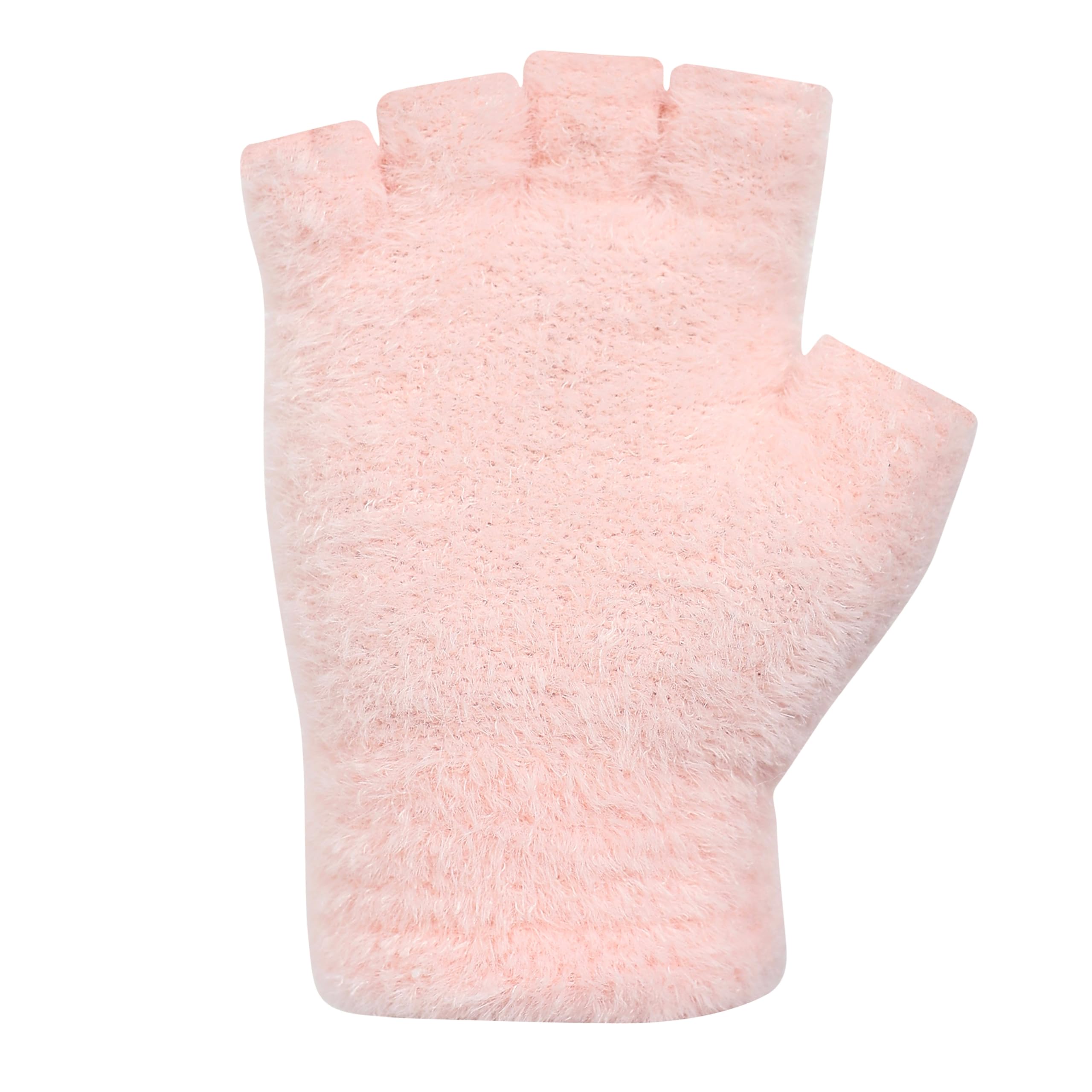 FabSeasons Warm Fingerless Gloves for Toddler & Baby (1-2 Years) – Soft Knitted Acrylic Open-Finger Hand Mitts – Essential Winter Accessory for Grasping & Play (Boys & Girls) 1