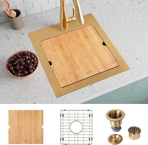 Miniatura 130 de LQS Fregadero de cocina negro de 33 x 22 pulgadas, fregadero de cocina desplegable de 33 x 22 pulgadas, fregadero de acero inoxidable calibre 16