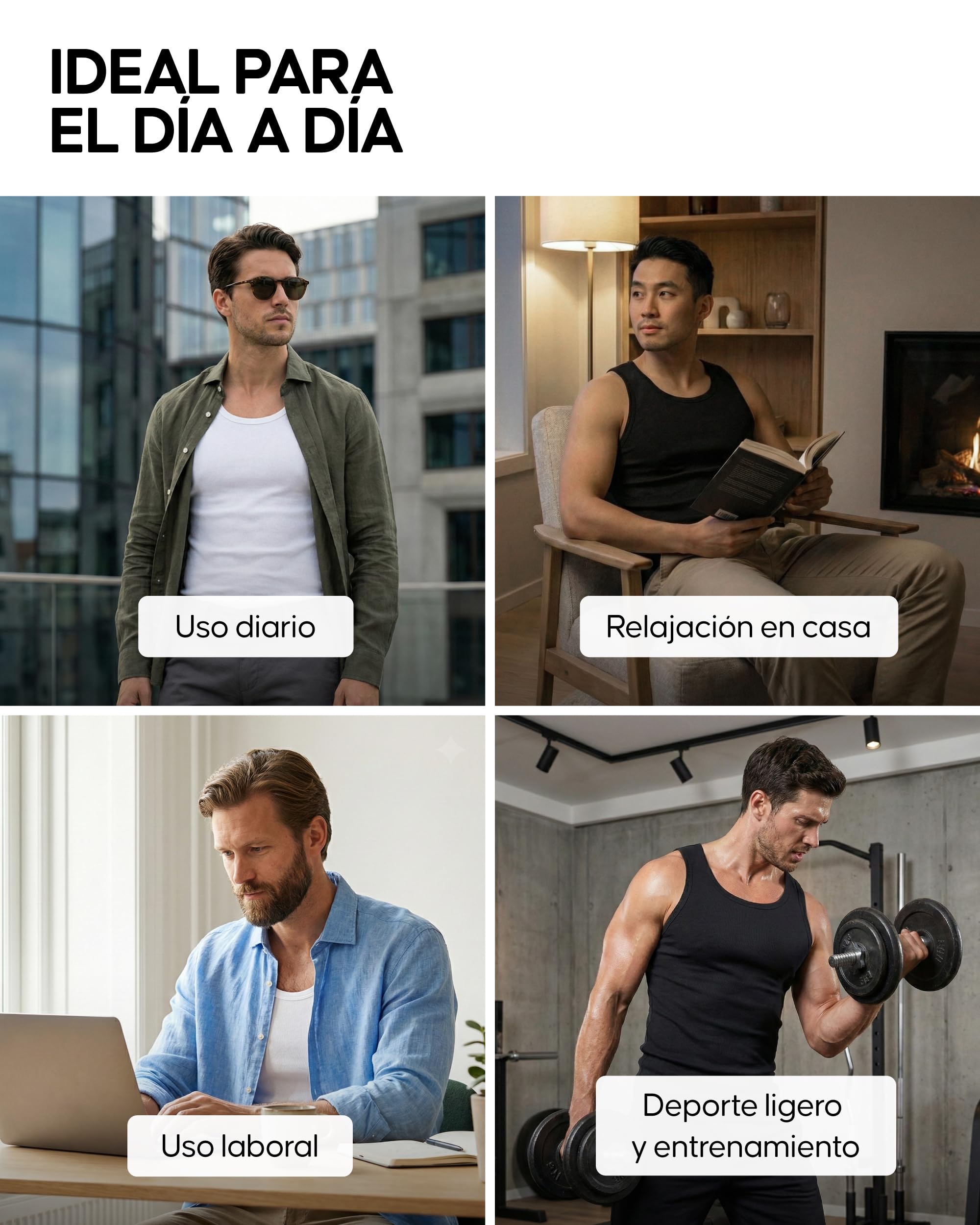 DANISH ENDURANCE Calzoncillos Hombre Boxer de Bambú, Suaves y Elásticos, 3, 6 o 10 Pack
