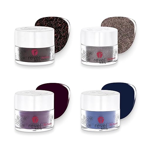 Miniatura 7 de Revel Nail Polvo de inmersión  Esmalte de uñas en polvo rosa francés, polvo de inmersión resistente a las virutas con vitamina E y calcio, manicura