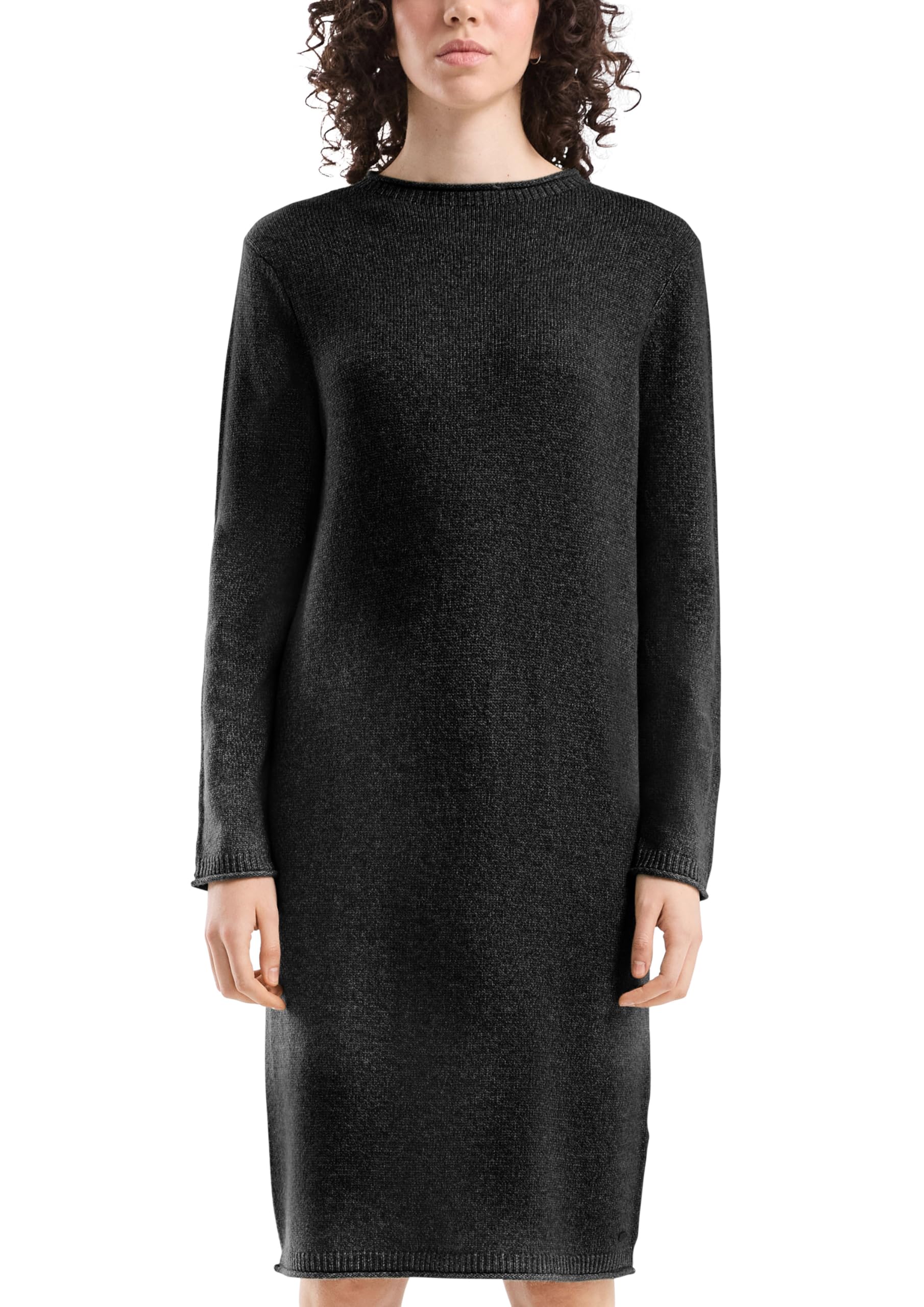 QS Meliertes Strickkleid