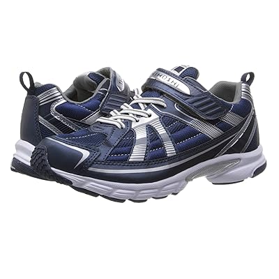 Tsukihoshi Kids Storm (Little Kid/Big Kid) Boys Shoes Navy/Silver