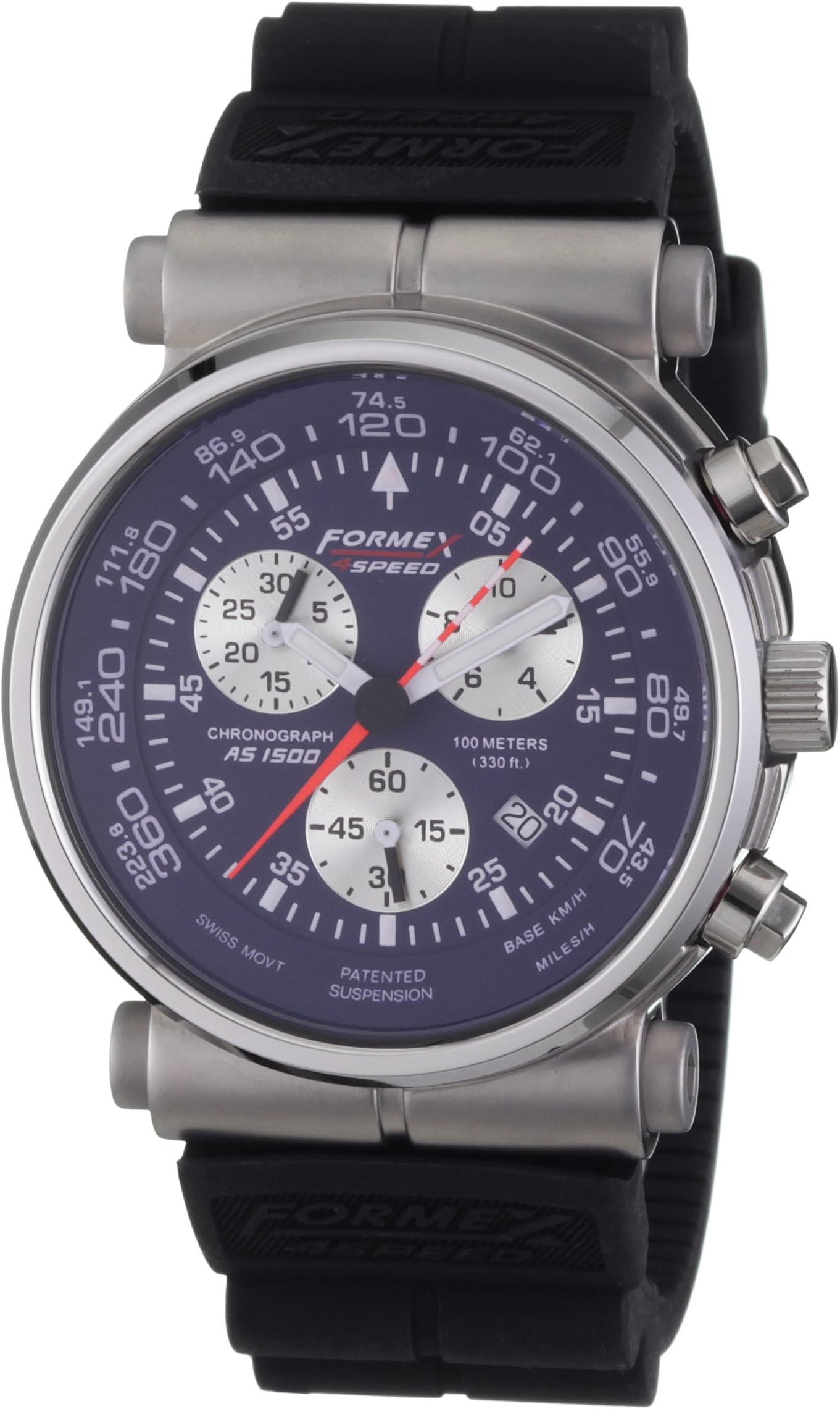 Men's Quartz Watch 15004.3031 with Rubber Strap