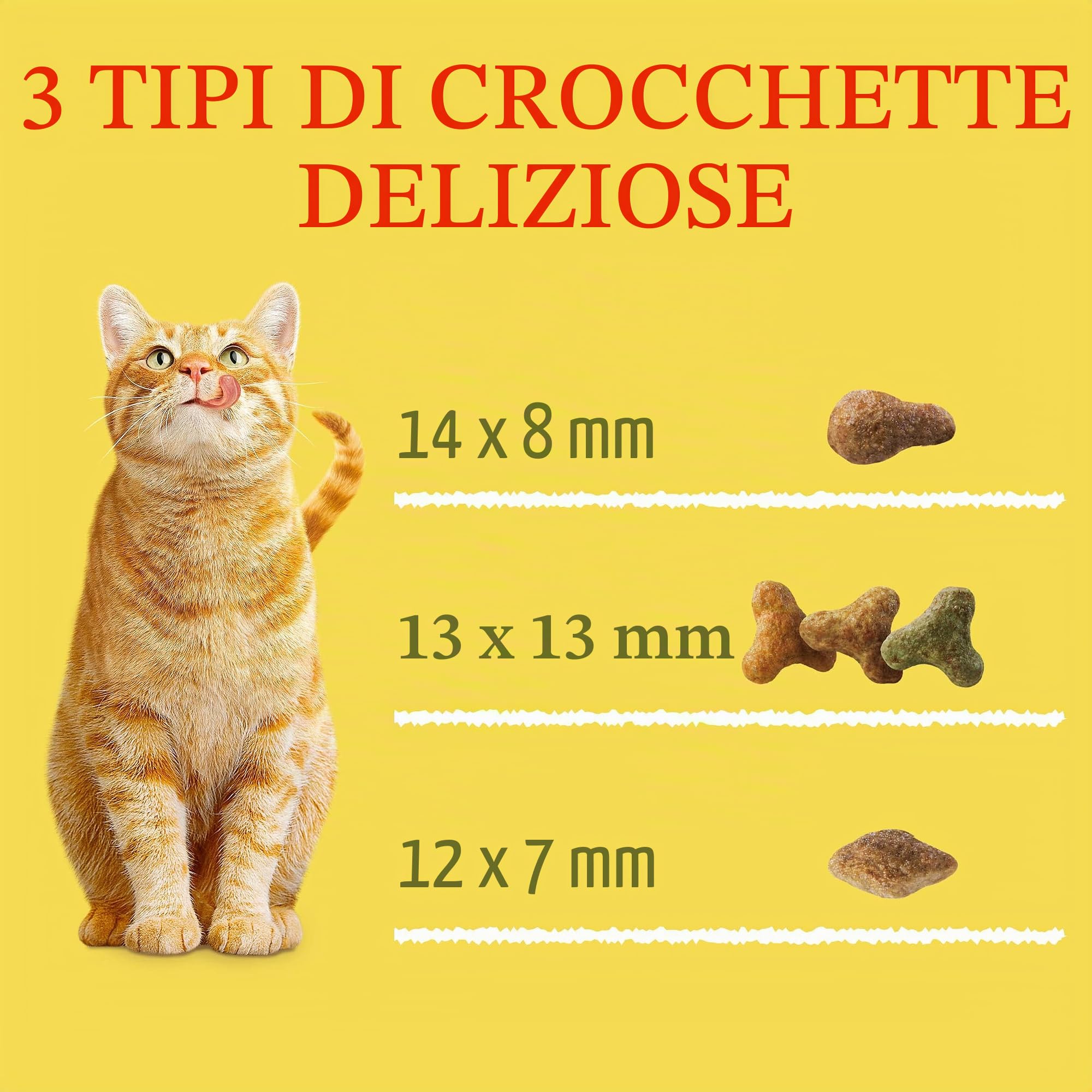 Purina Friskies - Cibo per gatto adulto con coniglio, pollo e verdure, 6 sacchetti da 1,5 kg